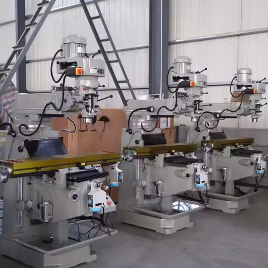 범용 터렛 밀링 머신 X6325 가변 속도 니형 밀링 머신